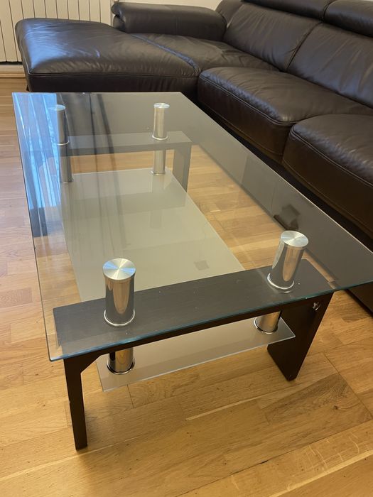 Stolik kawowy szklany