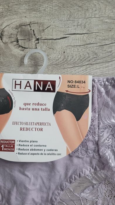 Hana invisi majtki modelujące liliowe L
