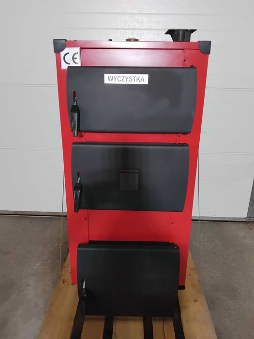 Kocioł piec na drewno węgiel 12kw uniwersalny transport gratis