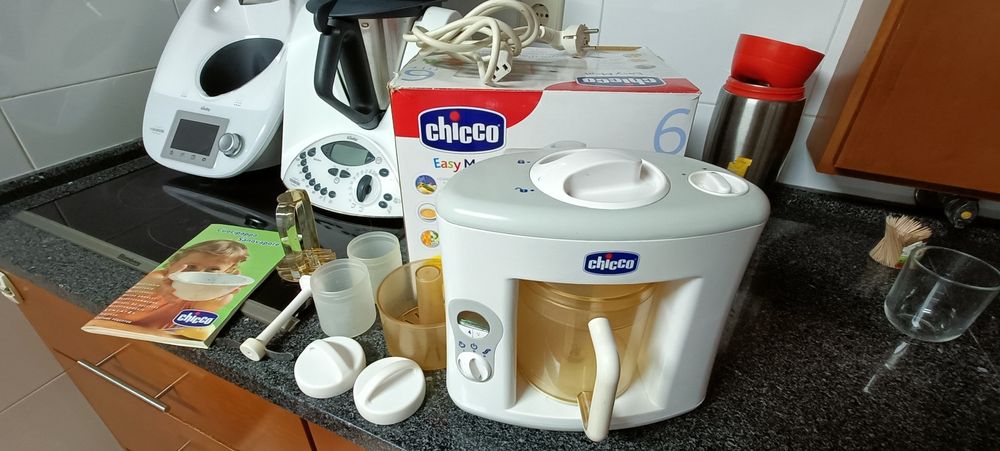 Robot de cozinha Chicco vapor saudavel