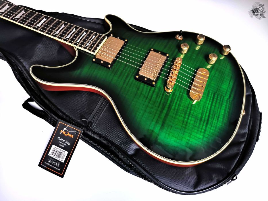 Dean Custom Run DCR #15 Icon (16 of 50 Worldwide) '2018 Trans Green