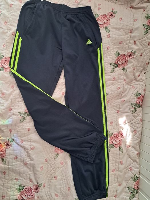 Spodnie adidas granatowe