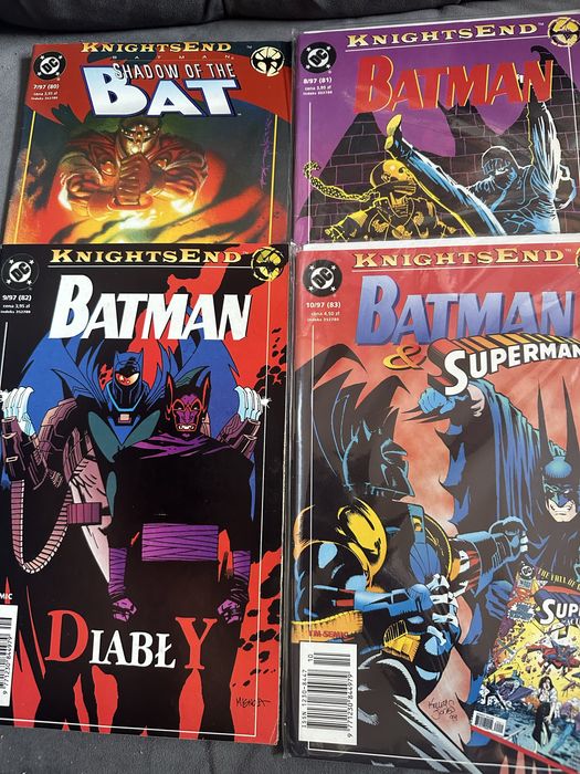 Batman tm semic 1997 zeszyty 2, 4-12