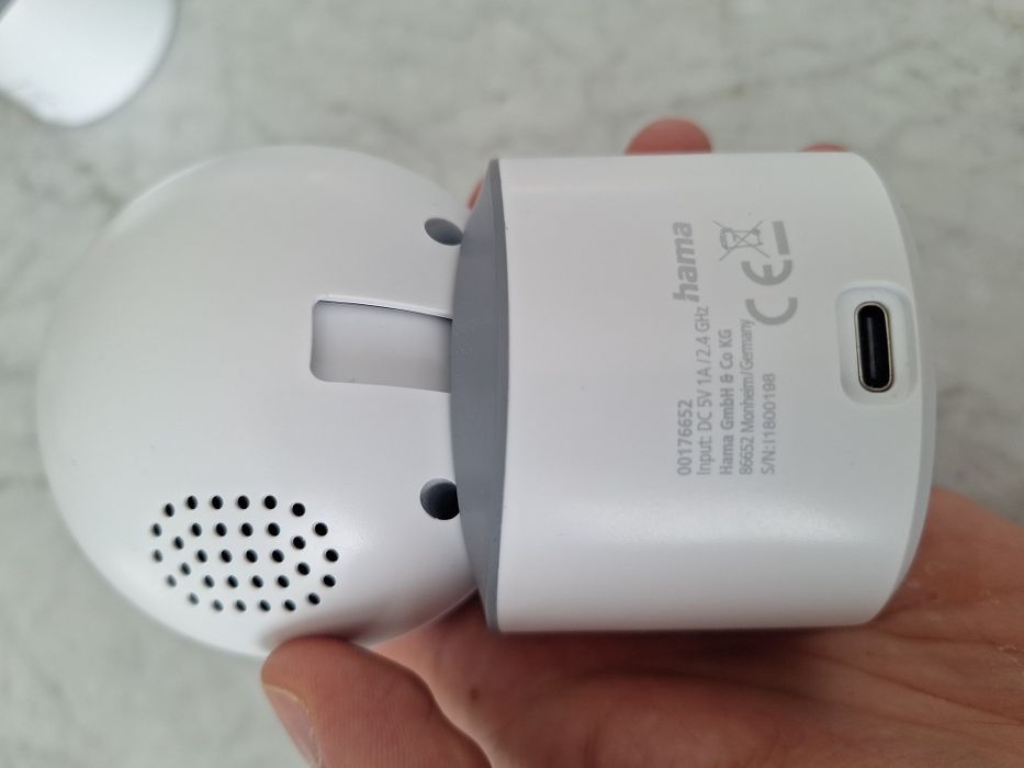 Câmara de Vigilância Wi-Fi Hama 1080p Motorizada