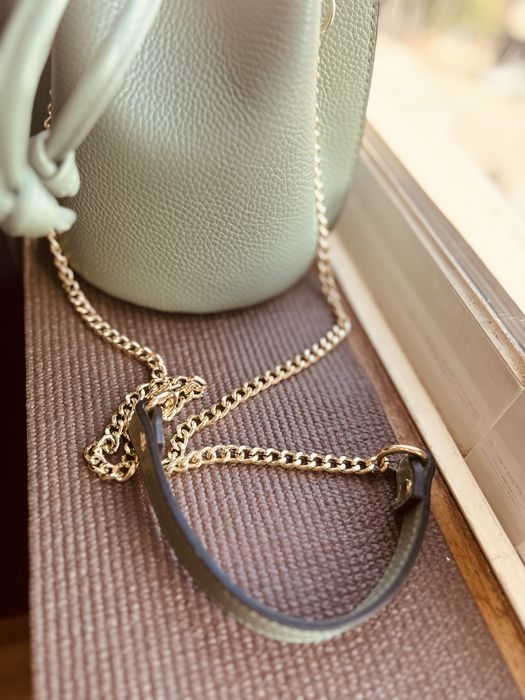 Bolsa/saco de 22cm, verde pistache,