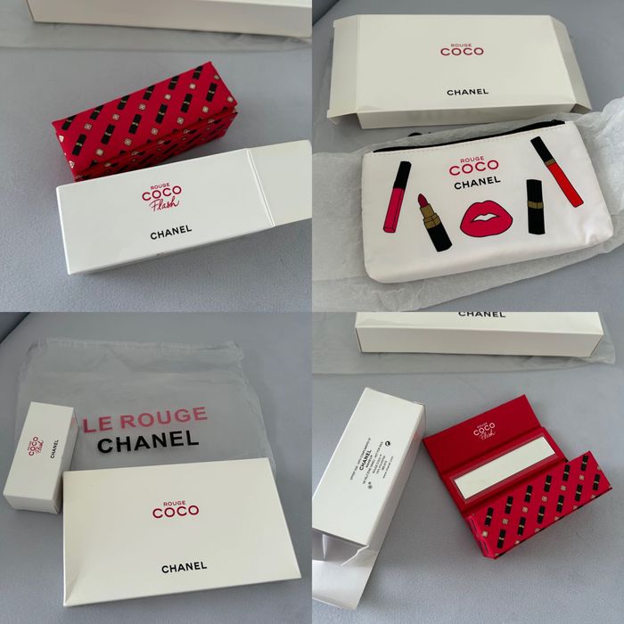 Косметичка та футляр для помади  Chanel, оригінал бʼюті серія