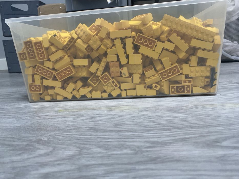 Legos peças amarelas1,8kg