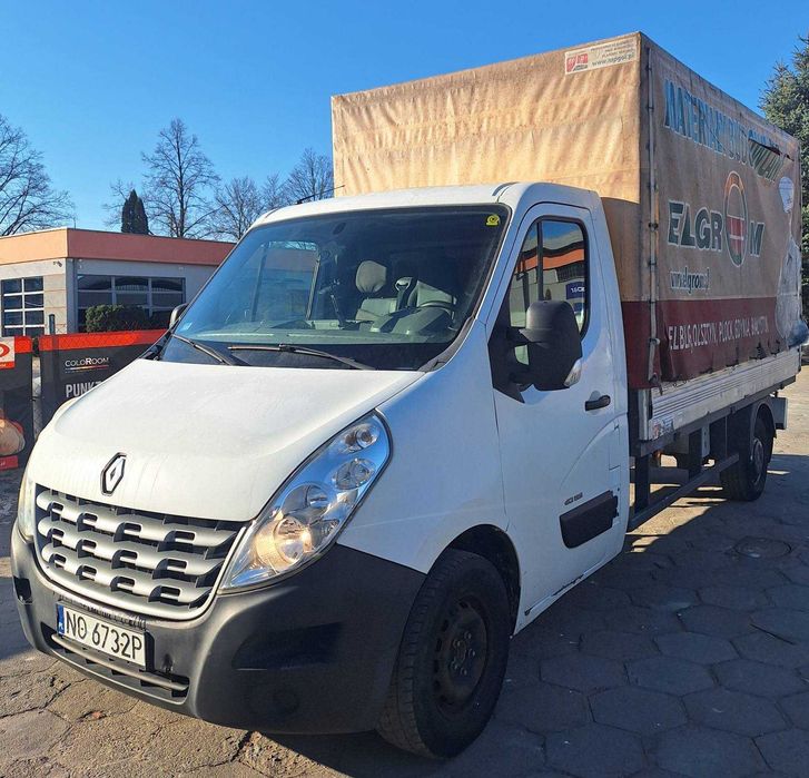 Renault Master 2012r. z plandeką