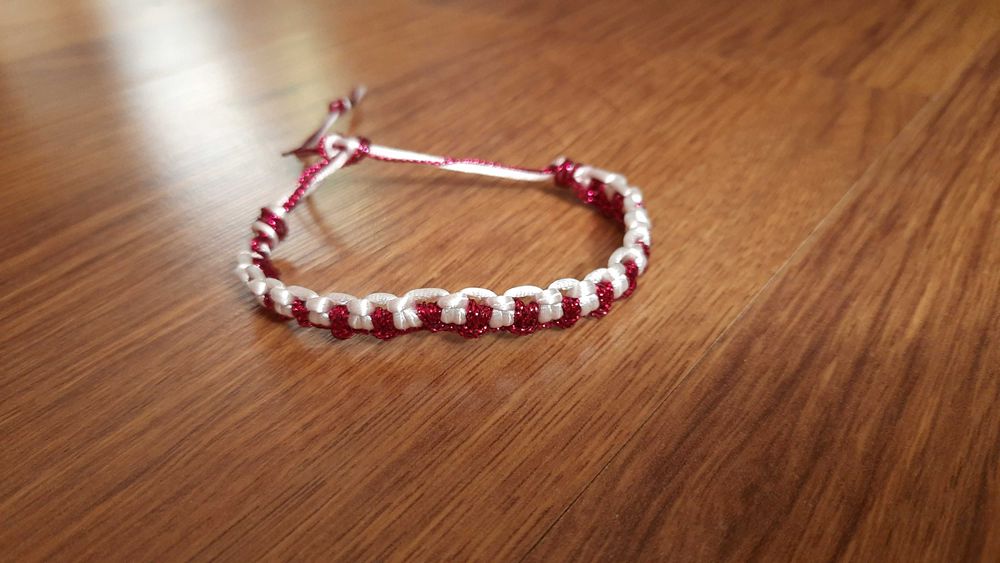 Bransoletka własnoręcznie robiona