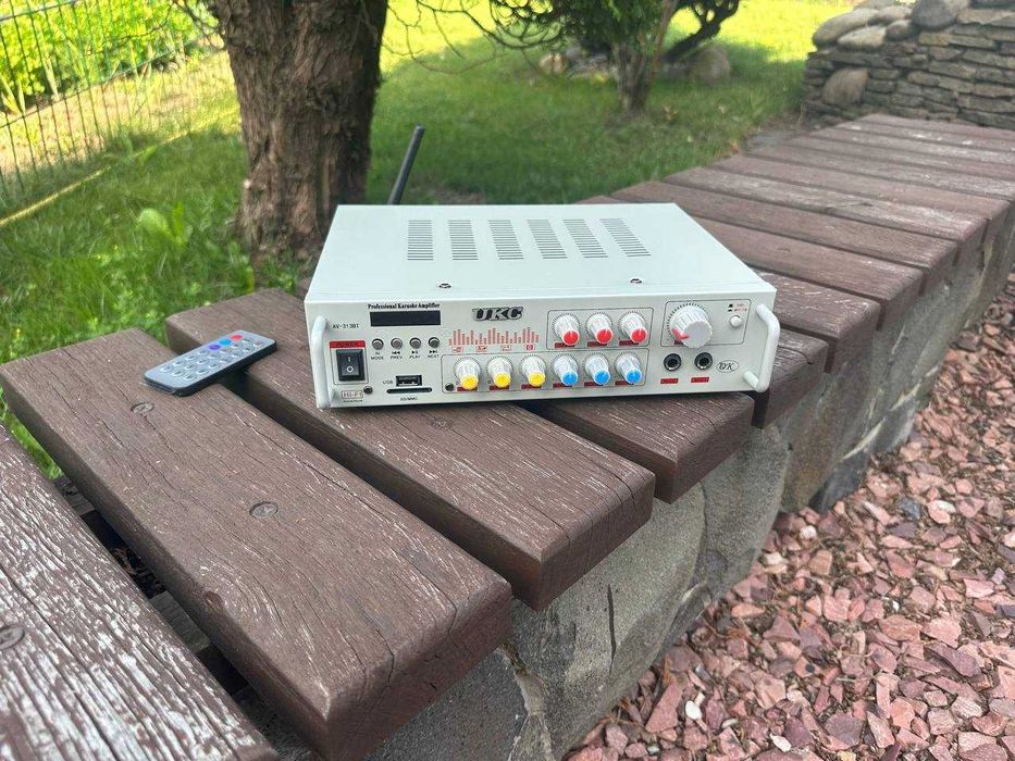 ‼️ Усилитель звука UKC 2х150w +  Bluetooth + караоке. Підсилювач звуку