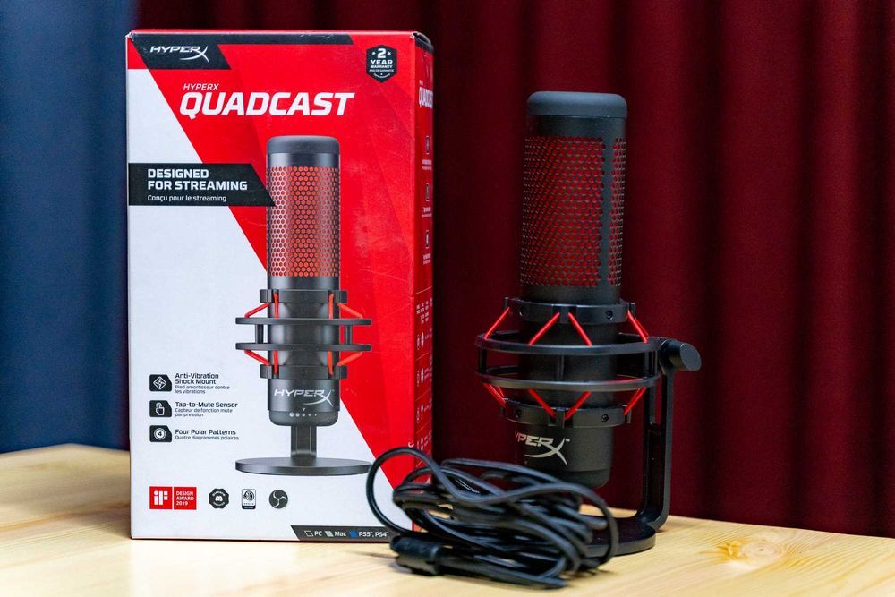 Mikrofon HYPERX QuadCast