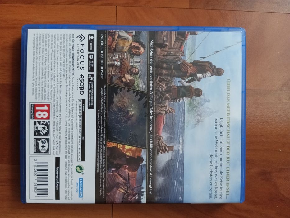 A plague tale Requiem ps5