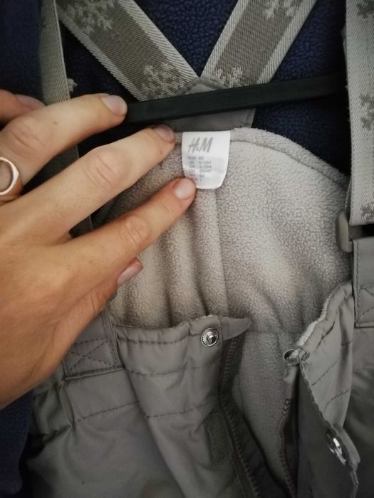 Зимовий роздільний комбінезон h&m на хлопчика