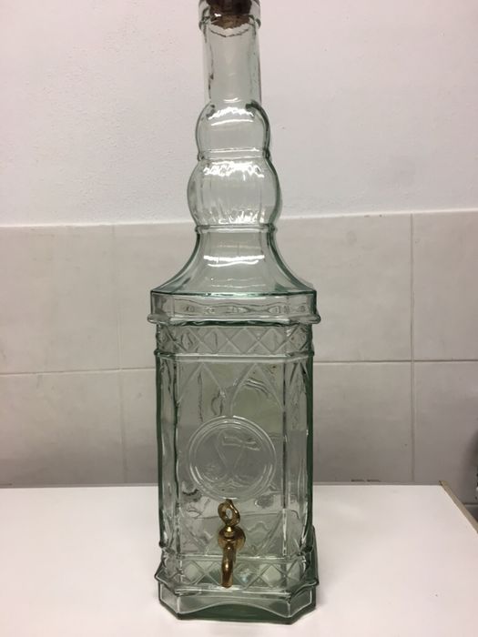 Garrafa em vidro Antiga