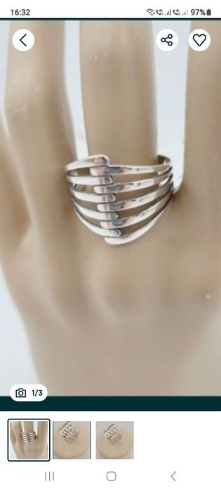 Srebrny pierścionek pr 925 nowe