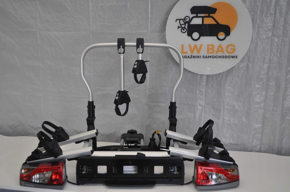 Bagażnik rowerowy Mercedes Bezn 2 rowery (026) idealny