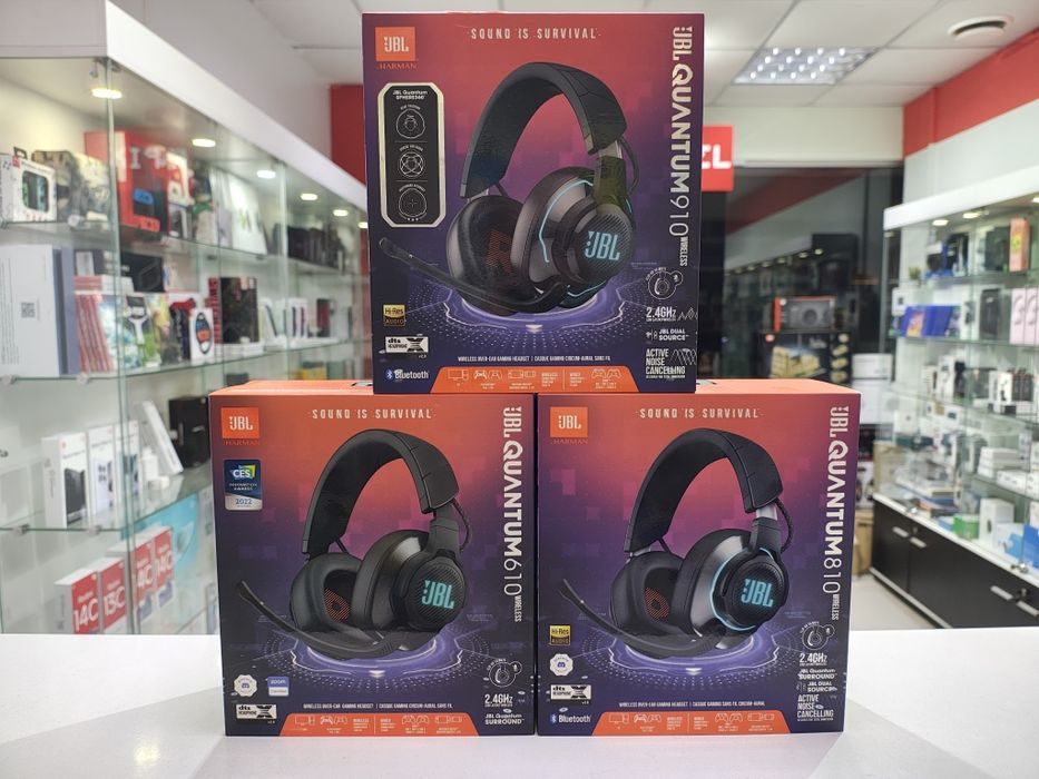 New JBL Quantum 610 810 910 Black