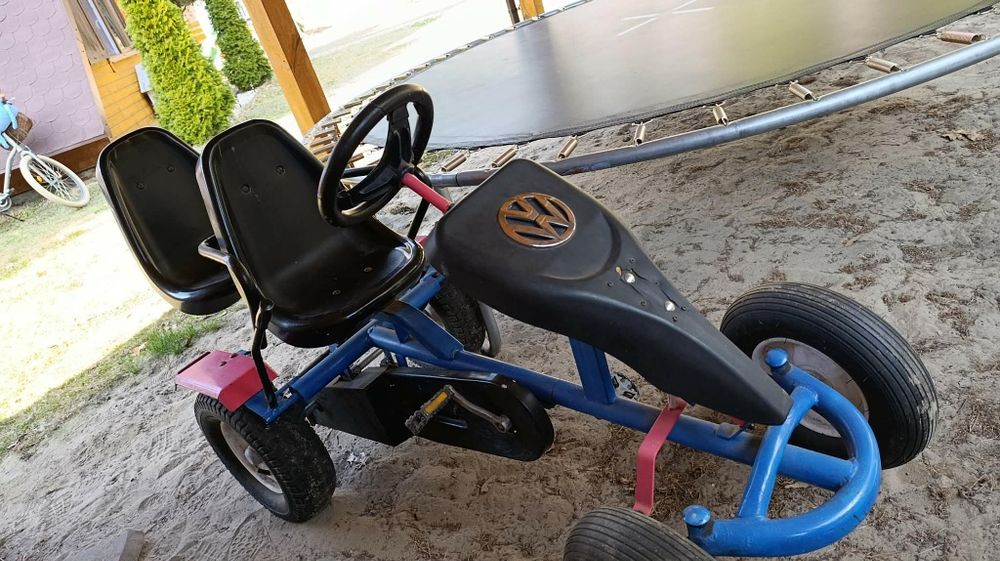 Gokart 2 osobowy duży dwuosobowy solidny sprzedam podwójny