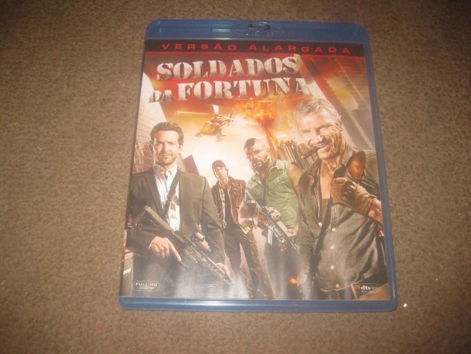 Blu-Ray "Soldados da Fortuna" com Liam Neeson