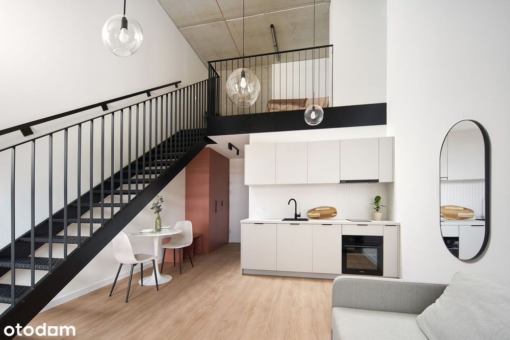 Studio z Antresola|1 miesiąc - 800 zł|Co-working|Fitness|Pet Friendly