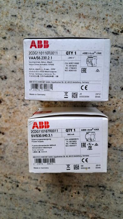 Siłownik napędu zaworu ABB