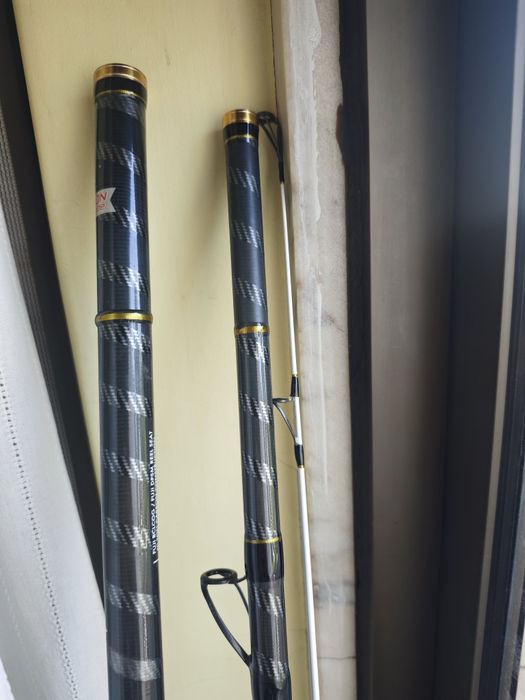 Cana AKAMI 4.20, passadores e porta Carreto Fujii.