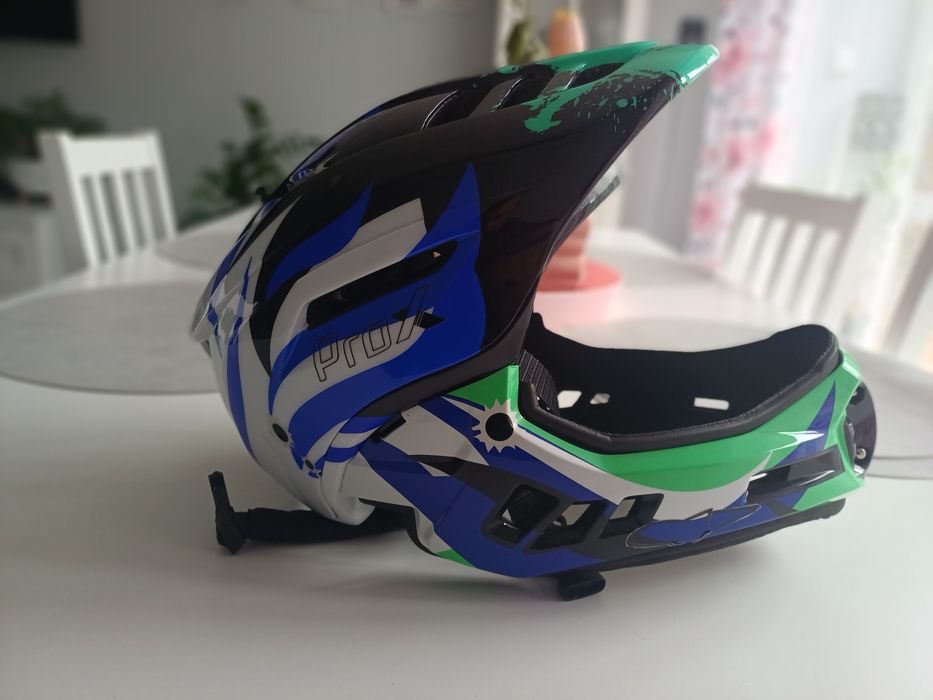 Kask rowerowy szczękowy prox S