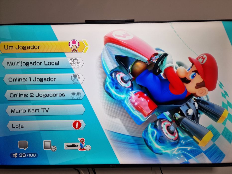 Nintendo Wii U Premium 256GB SSD (Desbloqueada) + Pack Jogos + Caixa