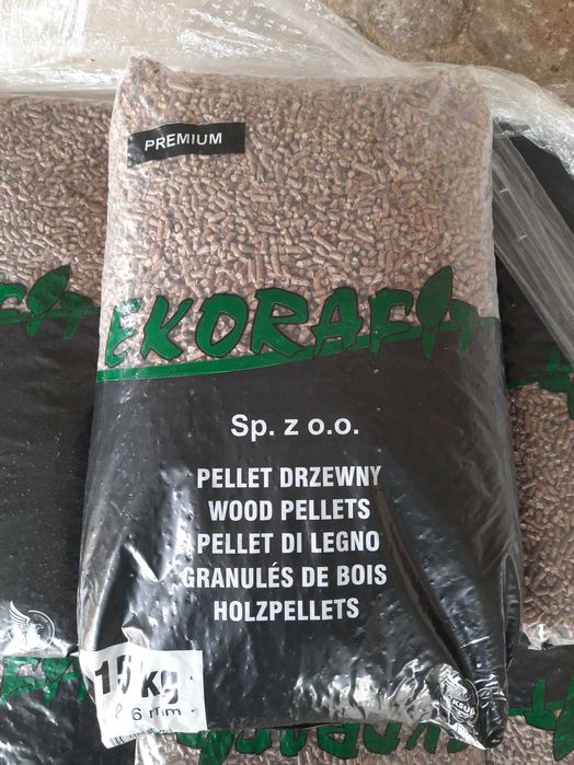 Pellet od producenta Ekorafit A1 ENplus 2150zł tona. HURT/DETAL