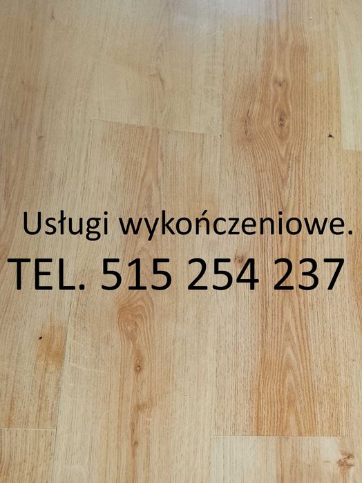 Prace wykończeniowe, remonty, montaż mebli, usługi porządkowe.