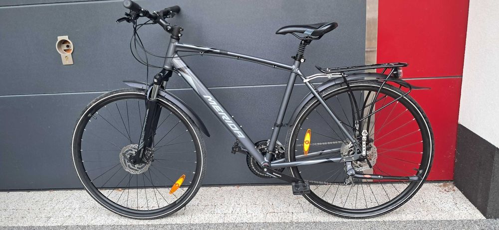 Fajny rower krossowy Merida Crosway Shimano, hydraulika 55 cm