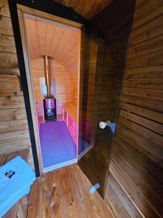 Wynajmę saunę mobilną , balię mobilną- Jacuzzi Pasym Mazury
