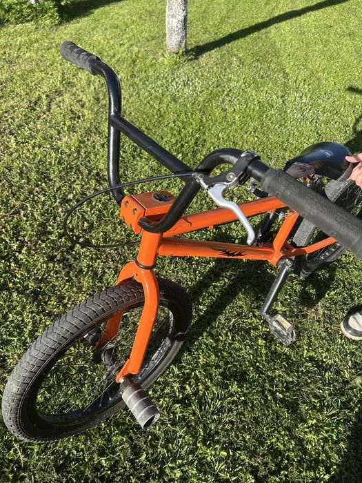 BMX szybki pomaranczowy