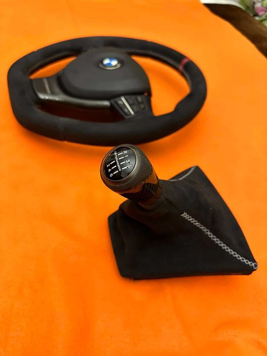 Volante BMW M, F10, F11, carbono alcantara ORIGINAL