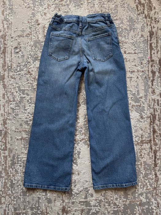 Джинси широкі  баггі h&m для дівчинки 9-10 років 140 см