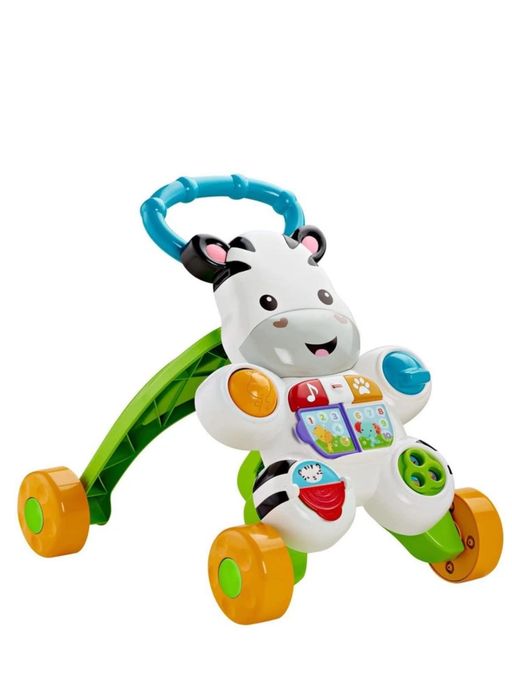 Іграшка каталка-ходунки Зебра «fisher-price»