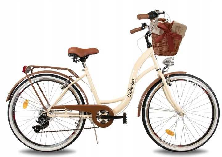 Nowy Rower Damski Miejski 28 Lekka Damka 7b osprzęt Shimano Gwarancja