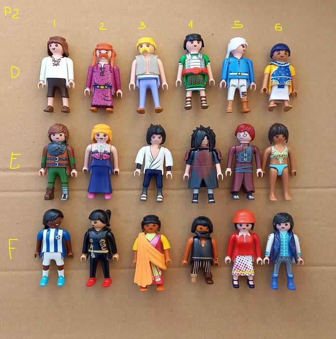 playmobil figuras variadas