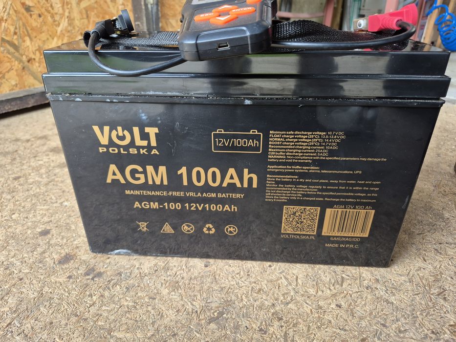 Akumulator volt AGM 100 Ah