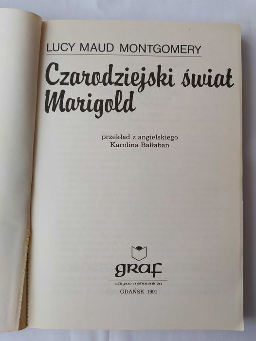Czarodziejski świat Marigold – Lucy Maud Montgomery