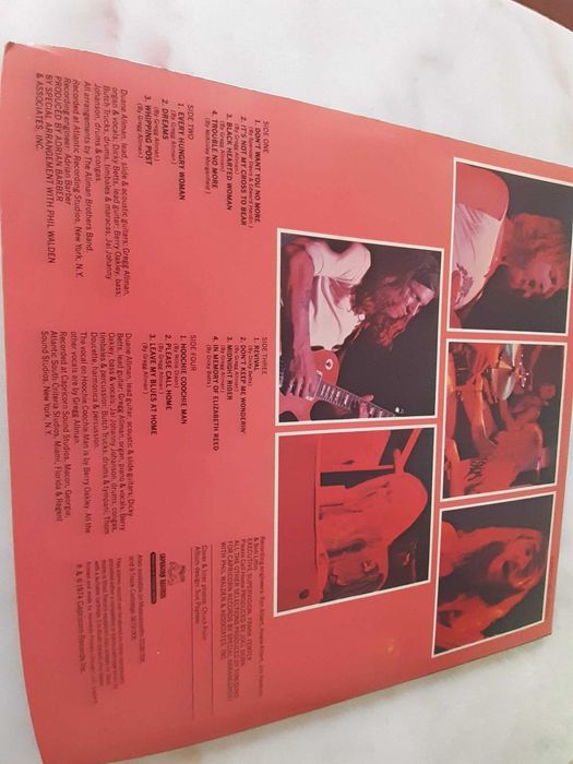 Vinil duplo Album Beginnings, The Allman Brothers Band, 1974