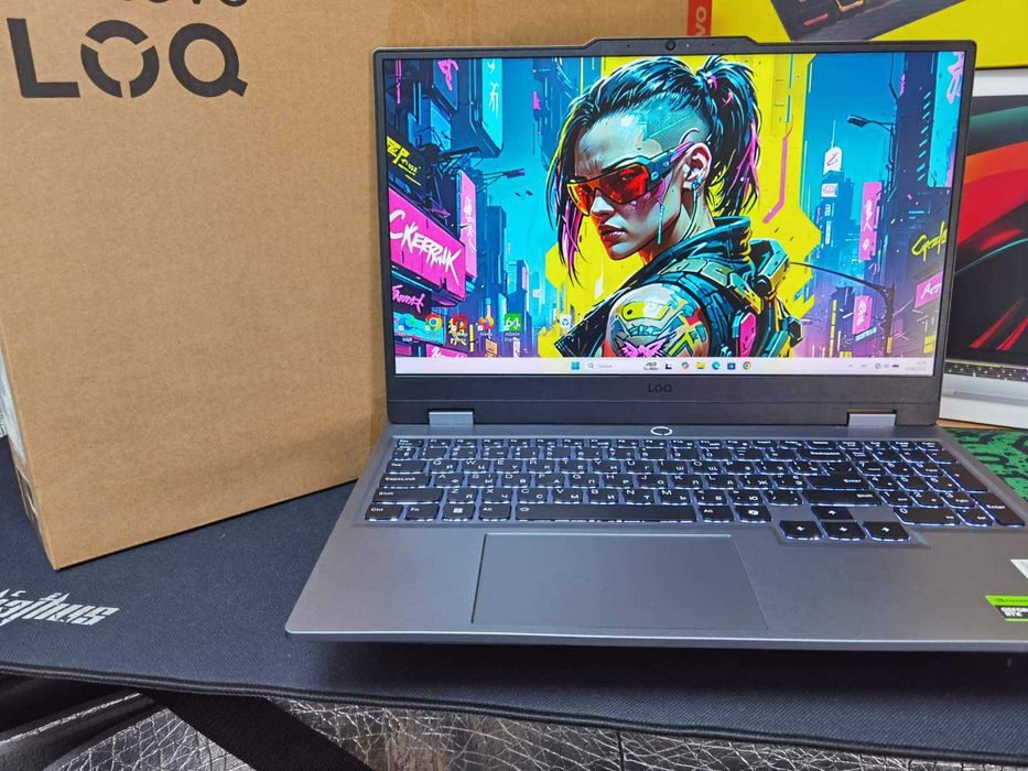 Lenovo Loq 15IAX9/Intel Core I5 12450HX 4.40/RTX 3050 6 gb/Дiсплей 15.6" FHD IPS 1920 x 1080 144 Hz/Ram 16