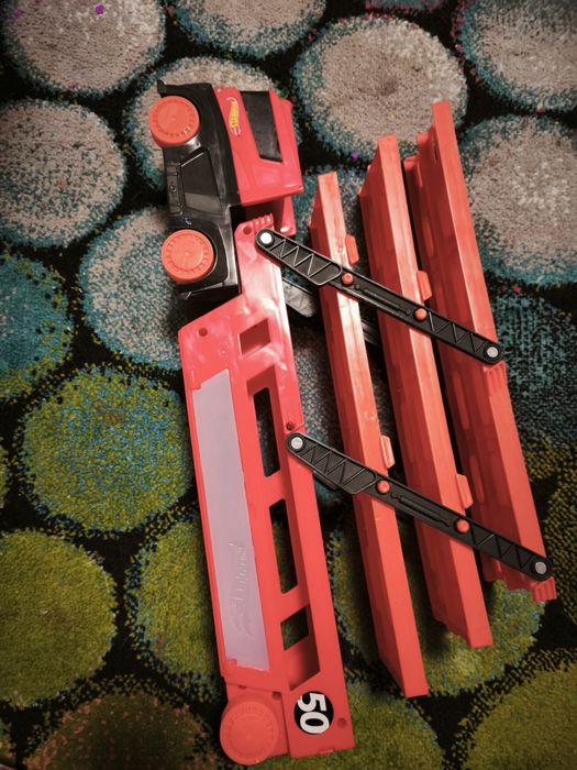 Вантажівка Hot Wheels City Блискавичний автотранспортер