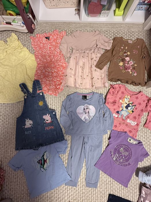 Одяг на дівчинку 2-3 роки лосіни лонгслів сукня  кофта zara next polo guess h&m