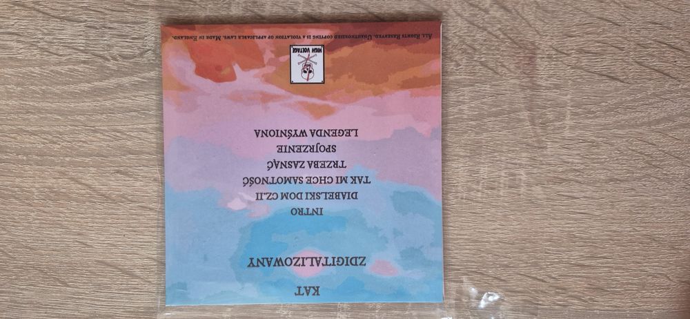 Płyta CD zespół Kat