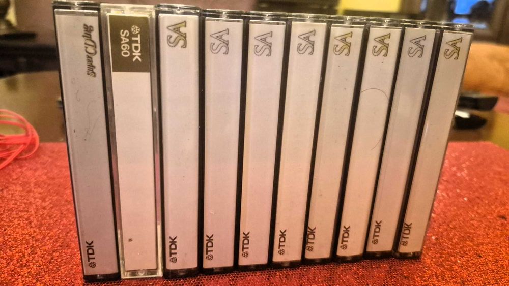 C22 - Kasety magnetofonowe TDK SA90 - Super CD Chrome  10 szt.