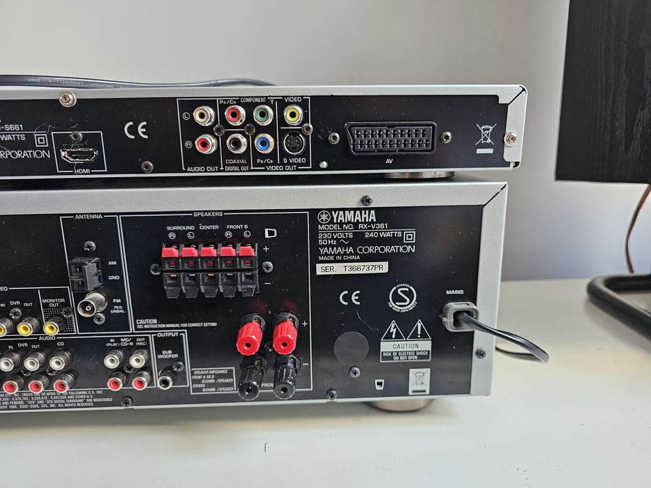 Yamaha RX V361 i DVD S661