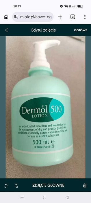 Dermol 500 dwa opakowania