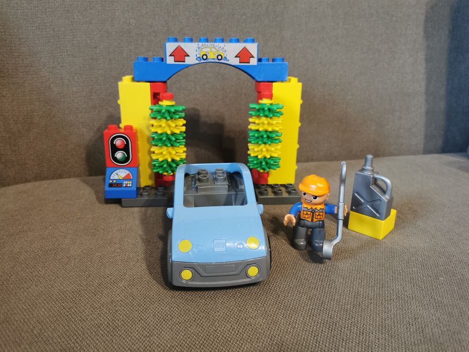 5696 Lego Duplo klocki myjnia samochodowa  auto