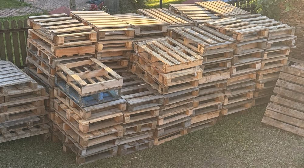 Palety transportowe kompletne całe 80 x 60